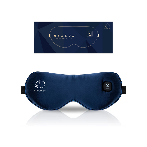 【癒し~ぷ限定新モデル】SALUA ホットアイマスク USB充電式アイマスク 【 コードレス で ストレスフリー & リラックス 】